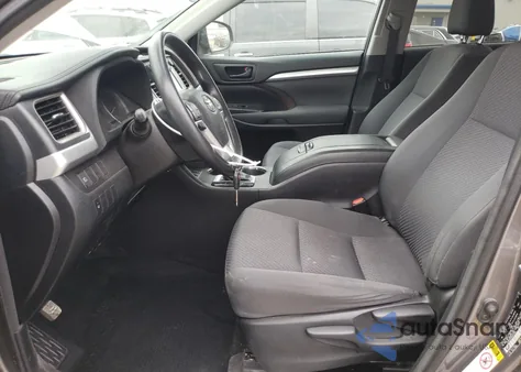 2017 Toyota Highlander Le from USA, damaged, VIN 5TDBZRFHXHS452840